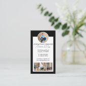 Instagram Architect Home Renovation Photo QR Code 名刺 (スタンド正面)