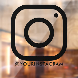 instagram business social media window carデカール ウィンドウサイン