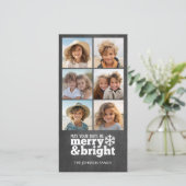 Instagram Chalkboard 6フォトコラージュ シーズンカード (スタンド正面)