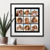 Instagram Collageと9写真 フォトプリント