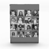 Instagram Collage - 16写真がカラーを編集 フォトブロック (正面)