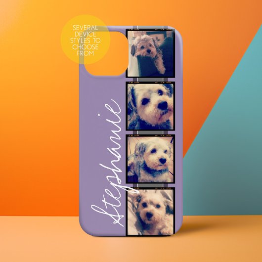 Instagram Collage - 4枚の写真蘭の背景 Case-Mate iPhoneケース