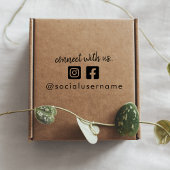 Instagram Facebookソーシャルメディアに接続 セルフインキングスタンプ