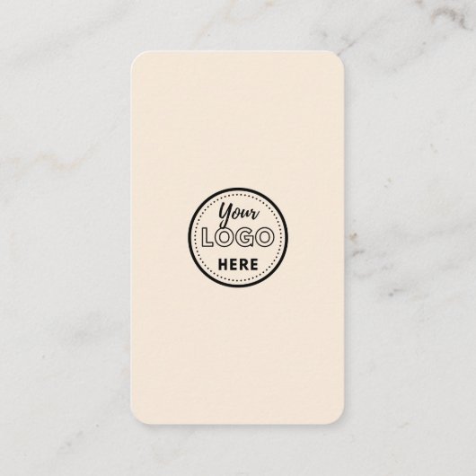 Instagram Facebook QrコードとBohoを接続 名刺 (裏面)