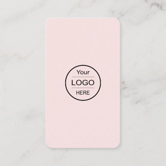 Instagram Facebook QRコード |のPink名刺 名刺 (裏面)