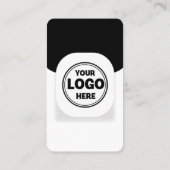 Instagram Facebook QRコード |ソーシャルメディア 名刺 (裏面)