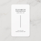 Instagram Facebook TikTokソーシャルメディアQRコード 名刺 (裏面)