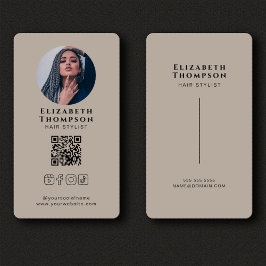 Instagram Facebook TikTokソーシャルメディアQRコード 名刺