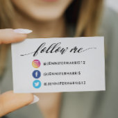 Instagram Facebook Twitter Qrコード 名刺