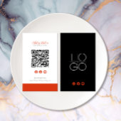 Instagram Facebook YouTubeソーシャルメディアQRコード 名刺