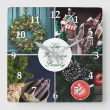 Instagram Hyggeのクリスマスのパーソナライズな写真の格子