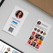 Instagram Influencer QRコード 名刺