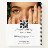 Instagram Photo Collageソーシャルメディアプロフィール ノートブック (裏面)