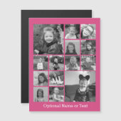 Instagram Photo Collage – 最大14枚ピンク (正面/裏面)