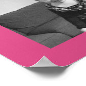 Instagram Photo Collage – 最大14枚ピンク ポスター (角)