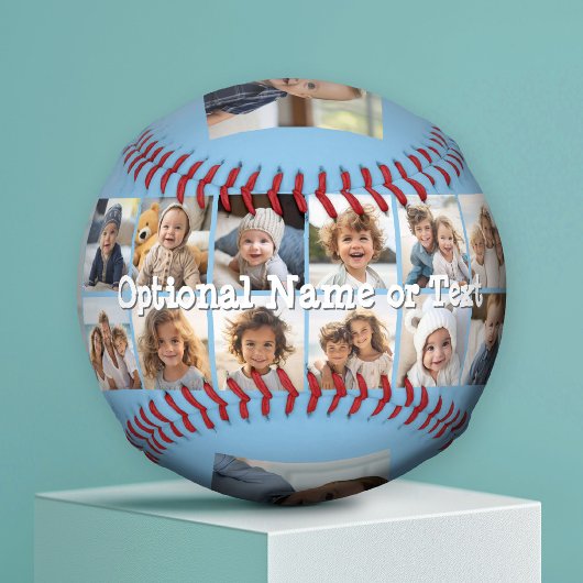 Instagram Photo Collage – 最大14枚ブルー 野球ボール