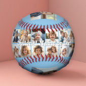 Instagram Photo Collage – 最大14枚ブルー 野球ボール