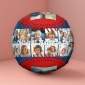 Instagram Photo Collage – 最大14枚レッドブルー 野球ボール