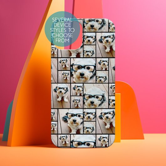 Instagram Photo Collage – 最大6枚の写真黒 Samsung Galaxyケース