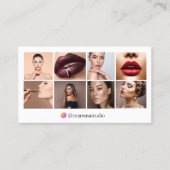instagram photographer 8写真qrコーミニマルド 名刺 (正面)