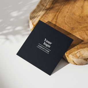 Instagram Qrコードソーシャルメディモダンアはっきりしたブラック スクエア名刺