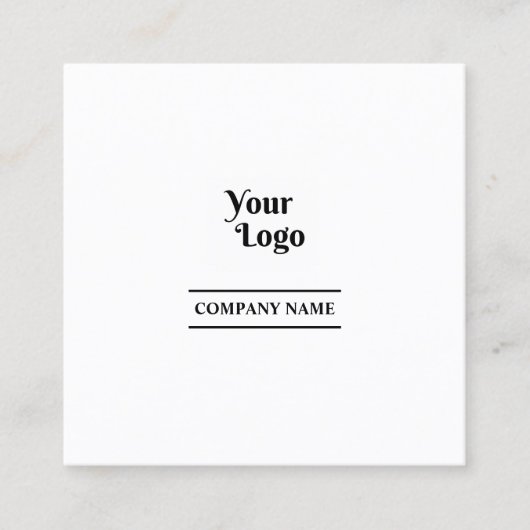 Instagram Qrコードソーシャルモダンメはっきりしたディア後を追ー スクエア名刺 (正面)