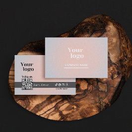 Instagram Qrコードパステルモダンホログラフィはっきりしたック 名刺