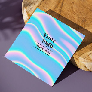 Instagram Qrコードホログラフィックソーシャルメディア後を追 スクエア名刺