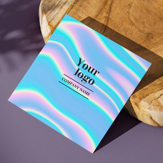 Instagram Qrコードホログラフィックソーシャルメディア後を追 スクエア名刺