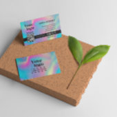 Instagram Qrコードホログラフィックソーシャルメディア後を追 名刺