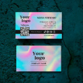 Instagram Qrコードホログラフィックソーシャルメディア後を追 名刺