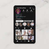 Instagram QRコード名刺 名刺 (正面)