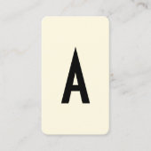 Instagram Qrコーモダンド 名刺 (正面)