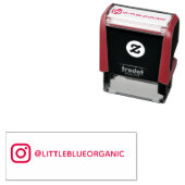 Instagram Stamp | Your Instagram Name セルフインキングスタンプ (インサイチュ)