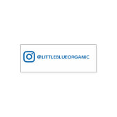 Instagram Stamp | Your Instagram Name セルフインキングスタンプ (デザイン)