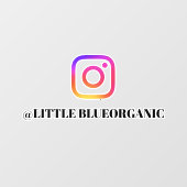 Instagram Window Clings | Your Instagram Name  ID ウィンドウサイン (シート)