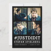 Instagrammed 4写真卒業のお知らせ 招待状 (正面)