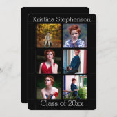 InstagramPhoto高校卒業発表 招待状 (正面/裏面)