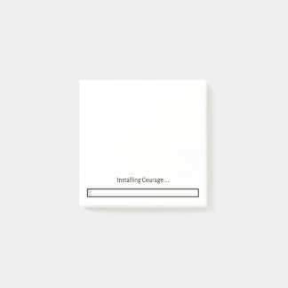 Installing Courage Post-It ポストイット