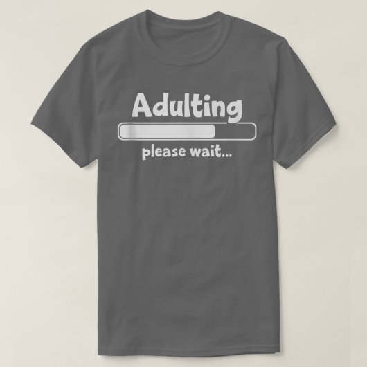 Installing Muscles Loading Please Wait Men Funny G Tシャツ (デザイン正面)