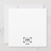 Instant Download Celtic Tree Greeting Card シーズンカード (裏面)