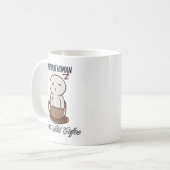 Instant human just add coffee funny Mug コーヒーマグカップ (正面左)
