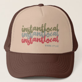 InstantLocal 3xの帽子 キャップ