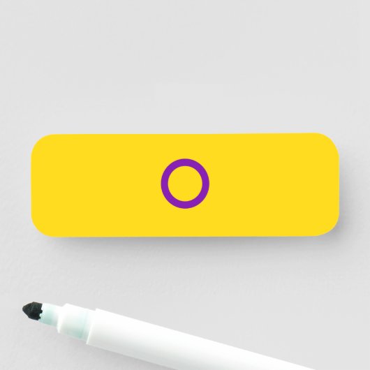 Instersex Flag 名札 (インサイチュ)