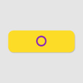 Instersex Flag 名札 (正面)