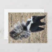 Instinkator Skunkはがき ポストカード (正面/裏面)