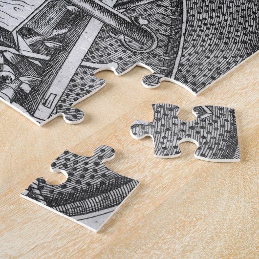 Instruments of Human Sustenance, Arcimboldo ジグソーパズル (側面)