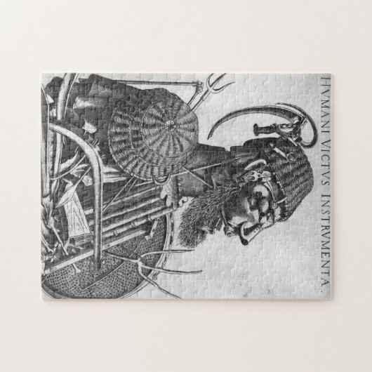 Instruments of Human Sustenance, Arcimboldo ジグソーパズル (横)