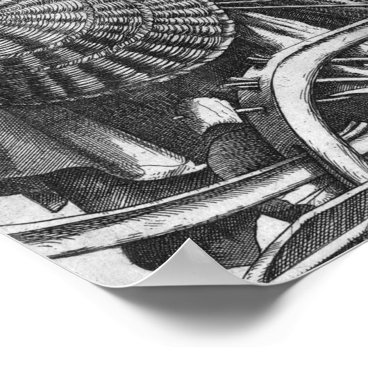 Instruments of Human Sustenance, Arcimboldo ポスター (角)