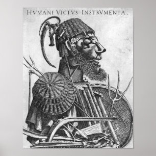 Instruments of Human Sustenance, Arcimboldo ポスター